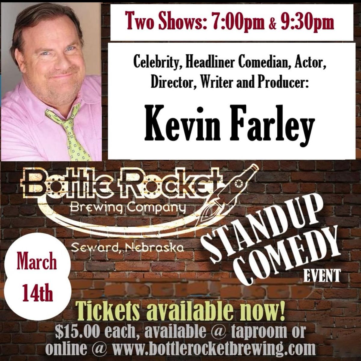 KEVIN FARLEY LIVE! \ud83c\udfad\ud83d\udd25