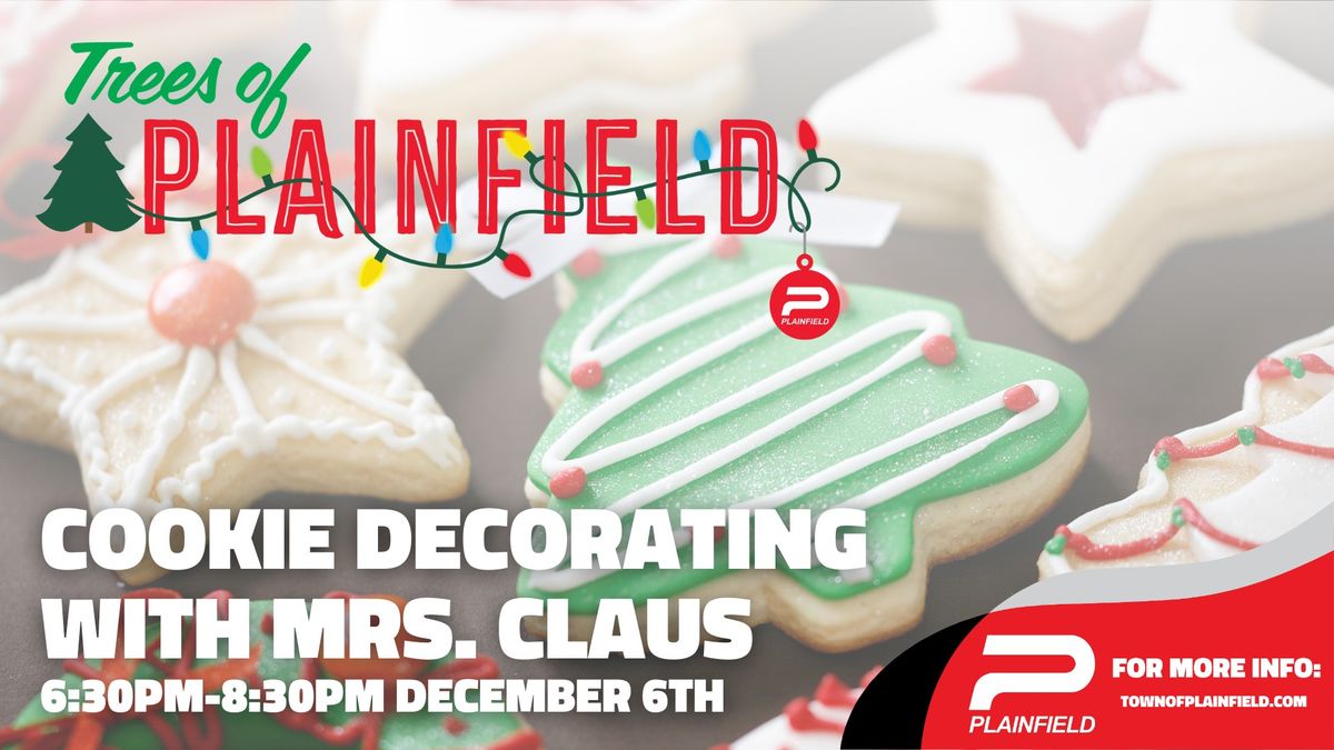 Cookie Decorating with Mrs. Claus at Trees of Plainfield