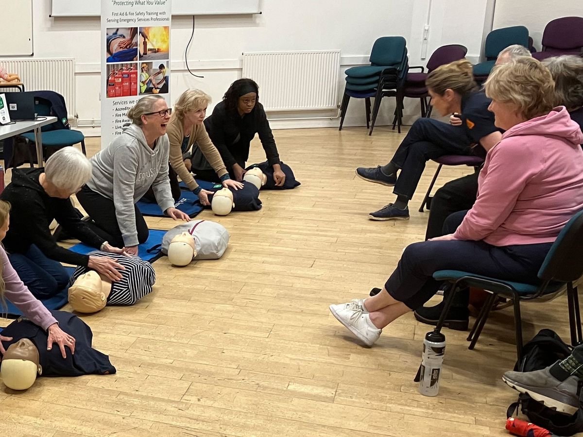 Free Community CPR and Defibrillator Training Course in Marston