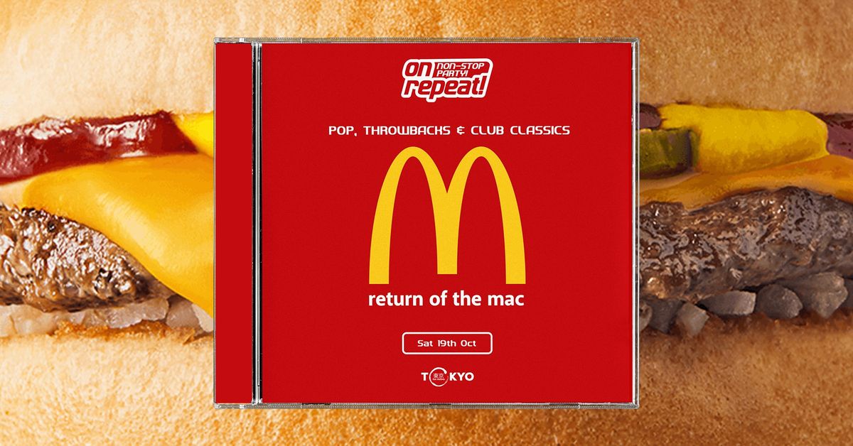 Return of the Mac (free maccies in the club)