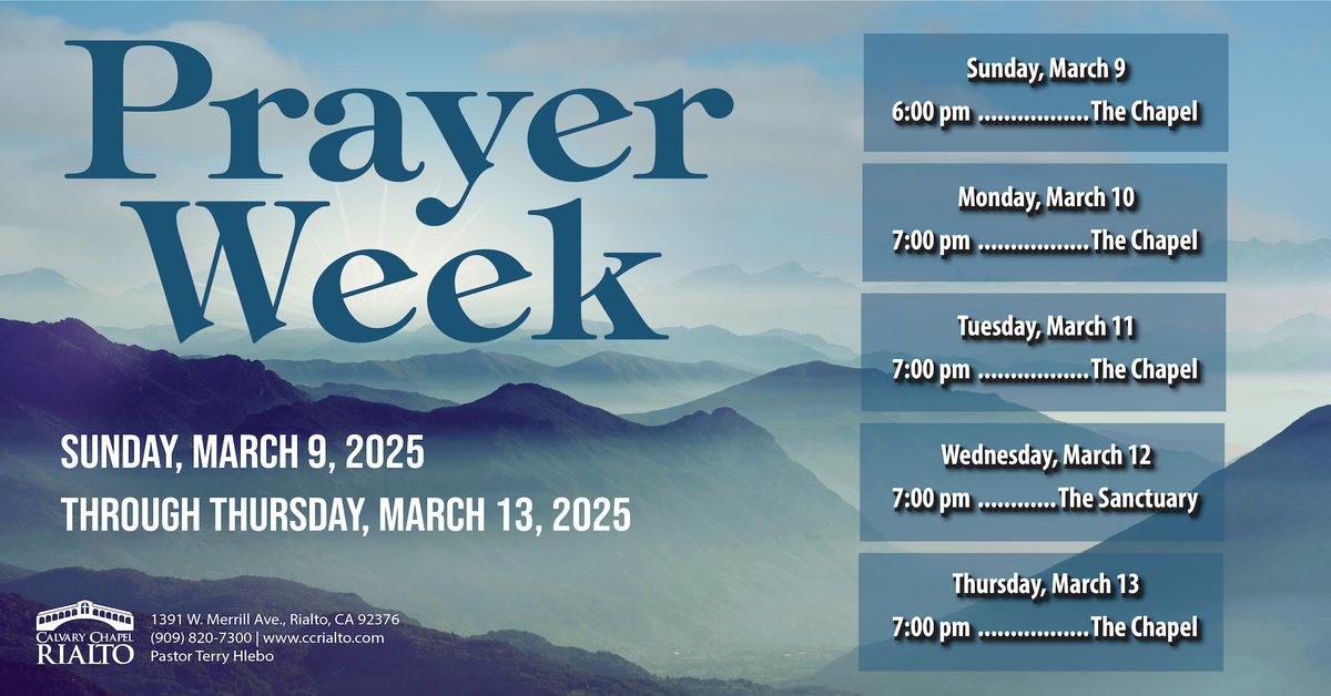 Prayer Week