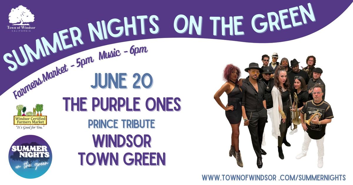 Summer Nights on the Green Concert- The Purple Ones