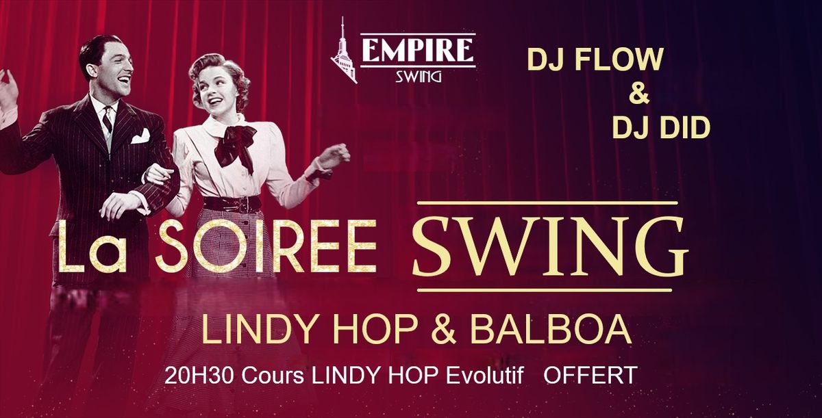 SWING PARTY avec DJ FLOW & DJ DID