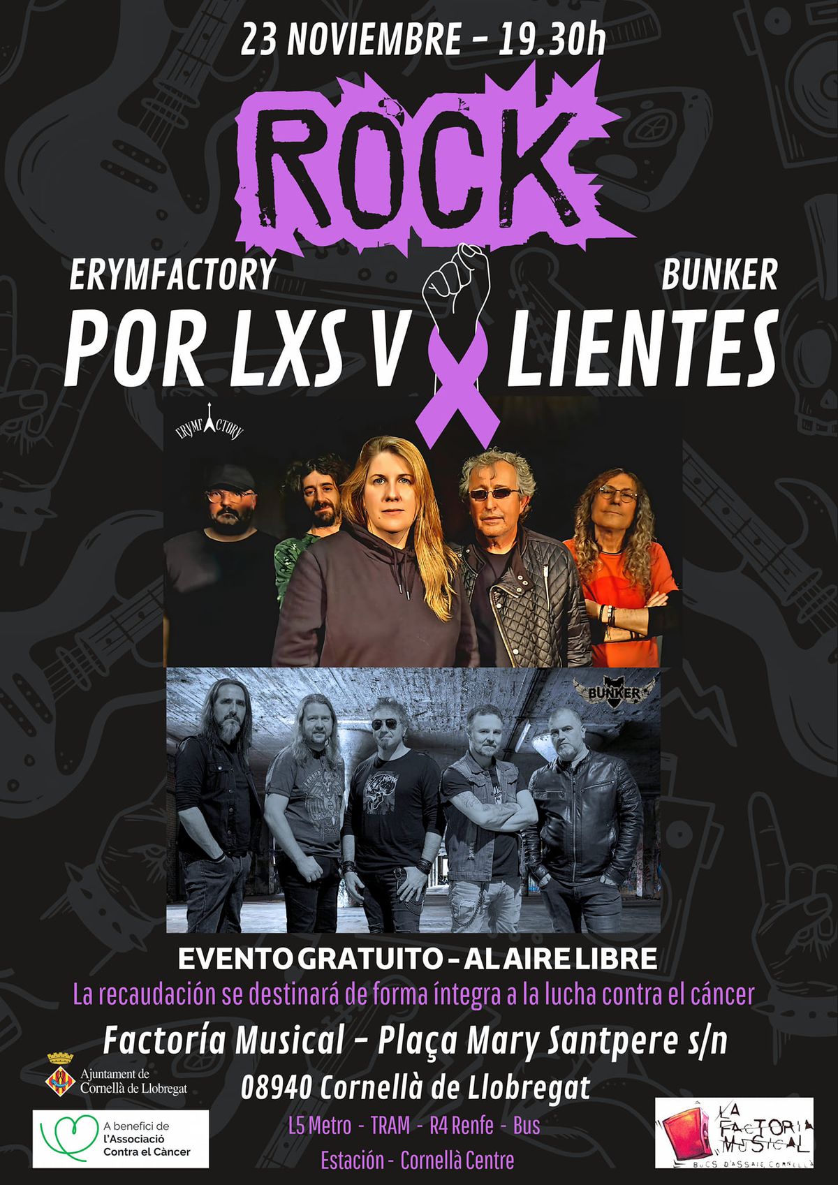 ERYMFACTORY + BUNKER - Rock por lxs Valientes