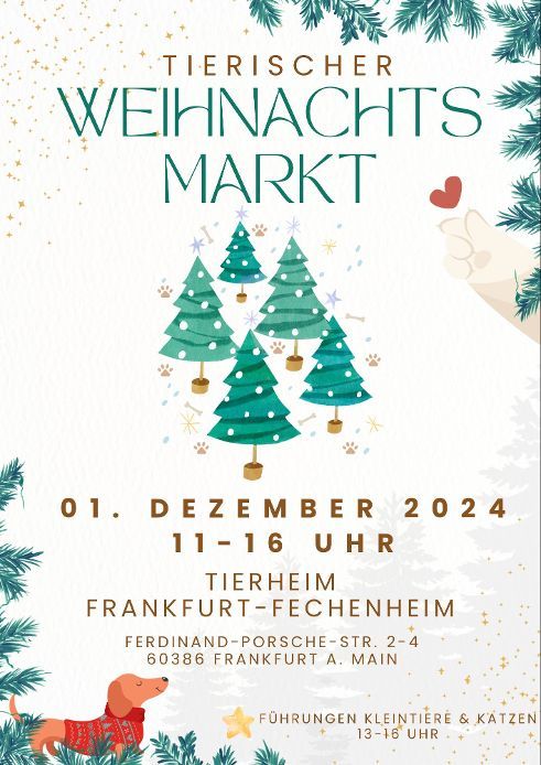 Tierischer Weihnachtsmarkt