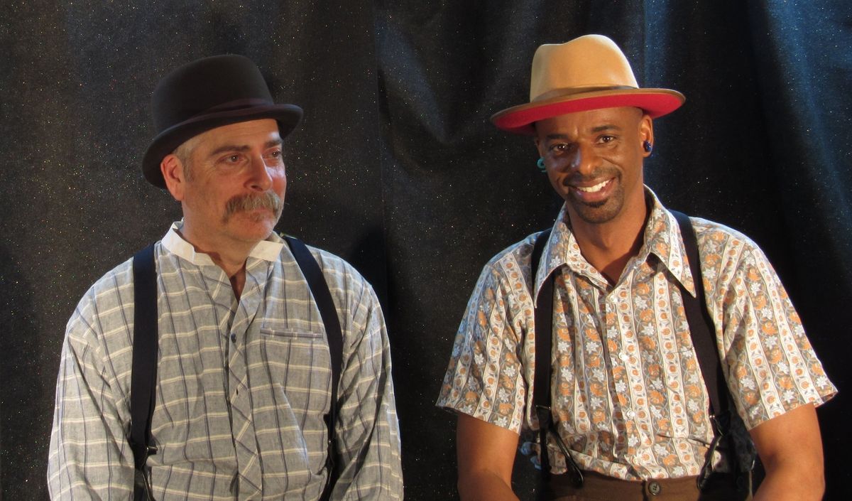 Cherry and Jerry, ragtime & blues at Webster Groves Garden Cafe