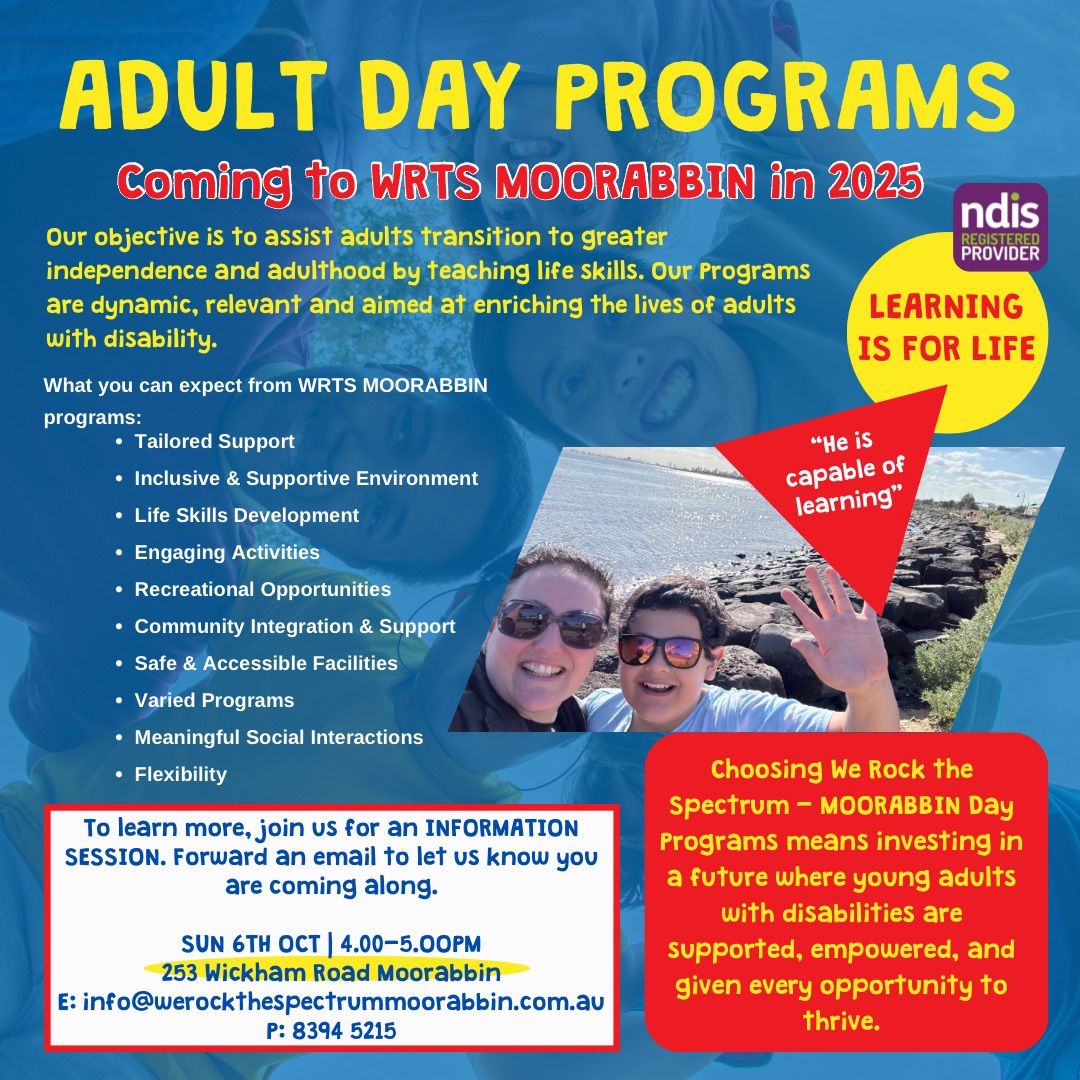 Adult Day Programs - Info Session