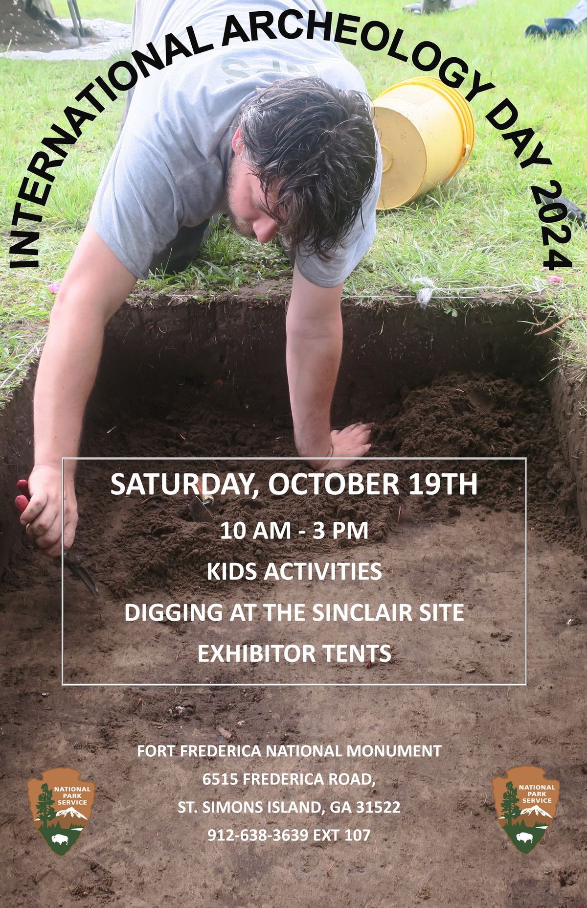 International Archaeology Day at Fort Frederica National Monument