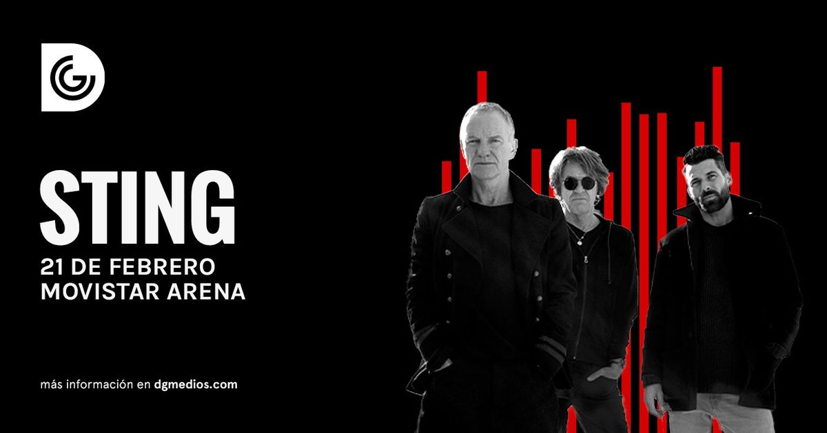 STING en Chile 2025 - evento oficial