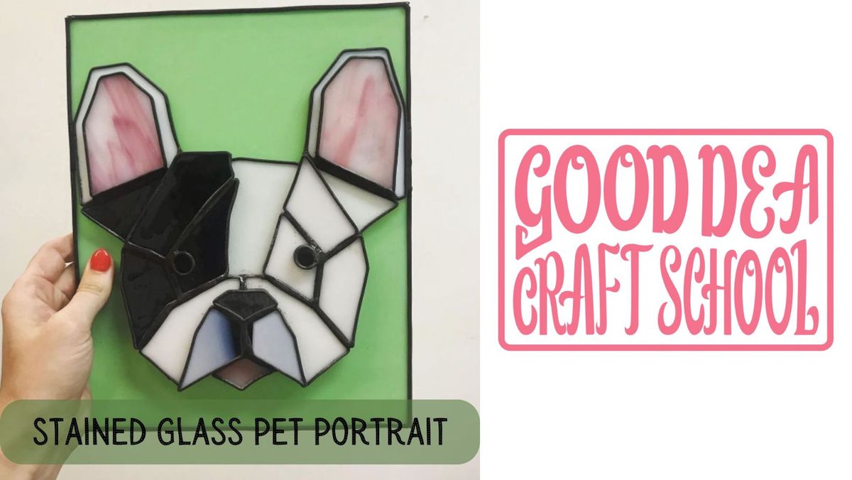 Stained Glass Pet Portraits