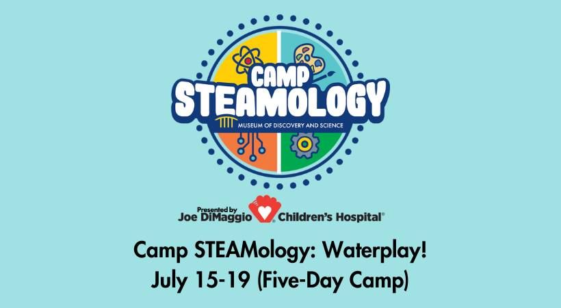 Camp STEAMology: Waterplay! - July 15-19 (Five-Day Camp)