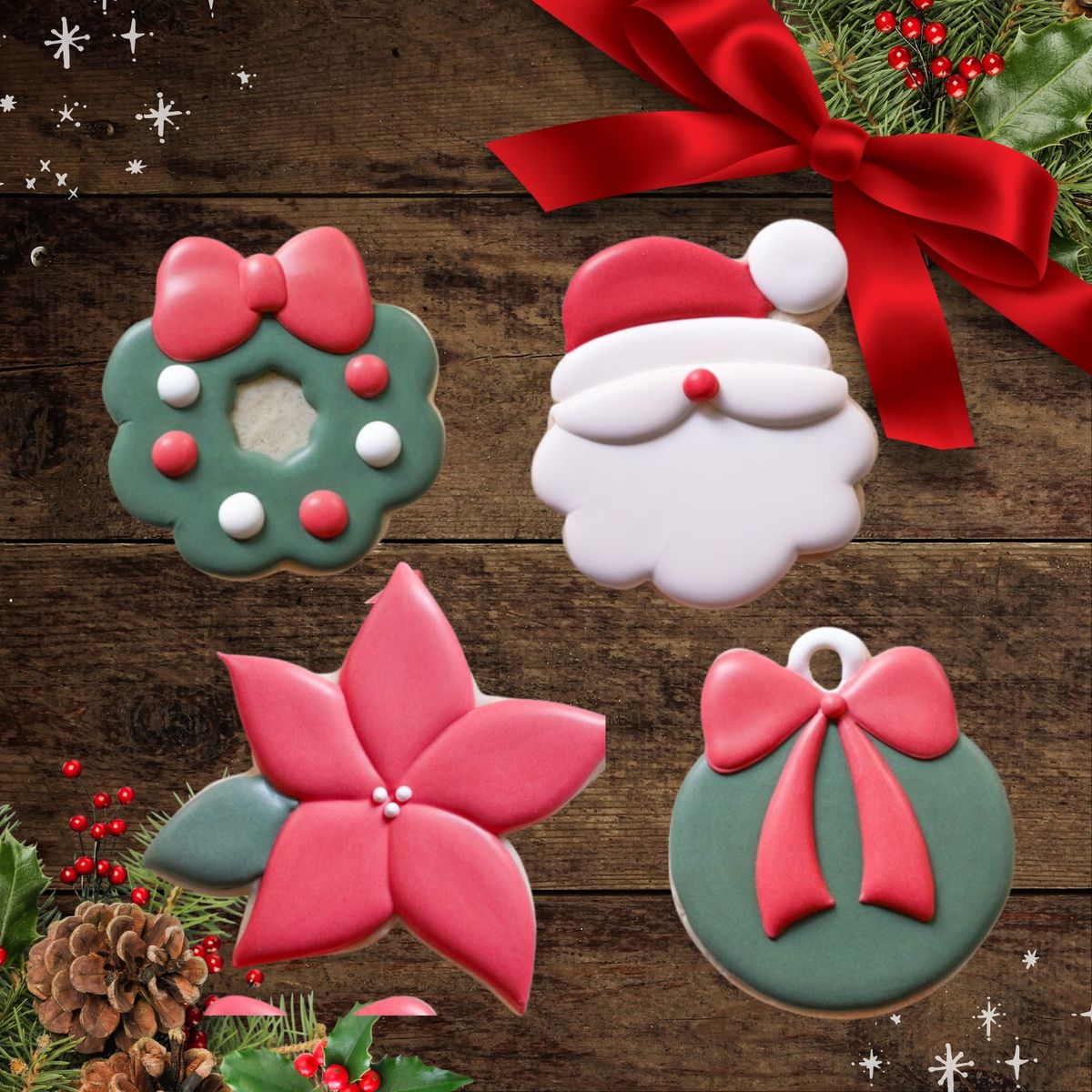 Decorate Christmas Cookies ... with Santa!