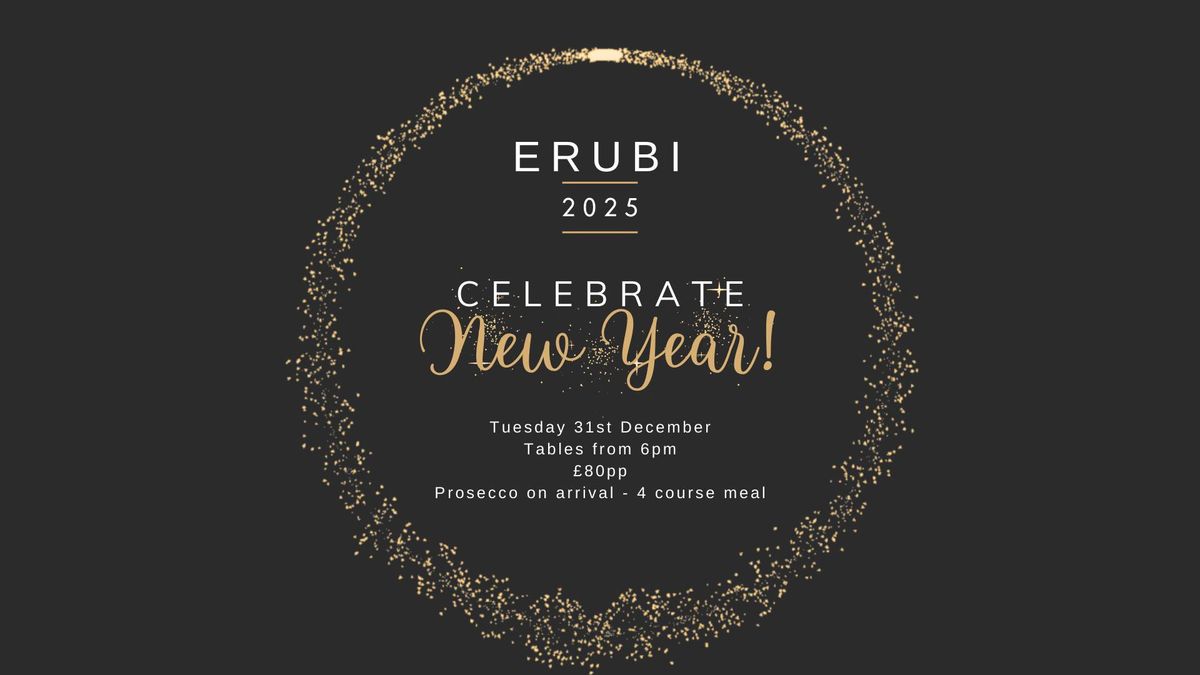 New Years Eve @ ERUBI