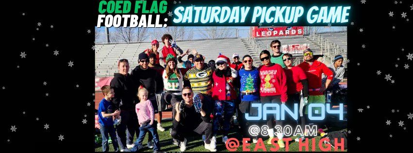 COED Flag Football: Just for Fun Pickup Game