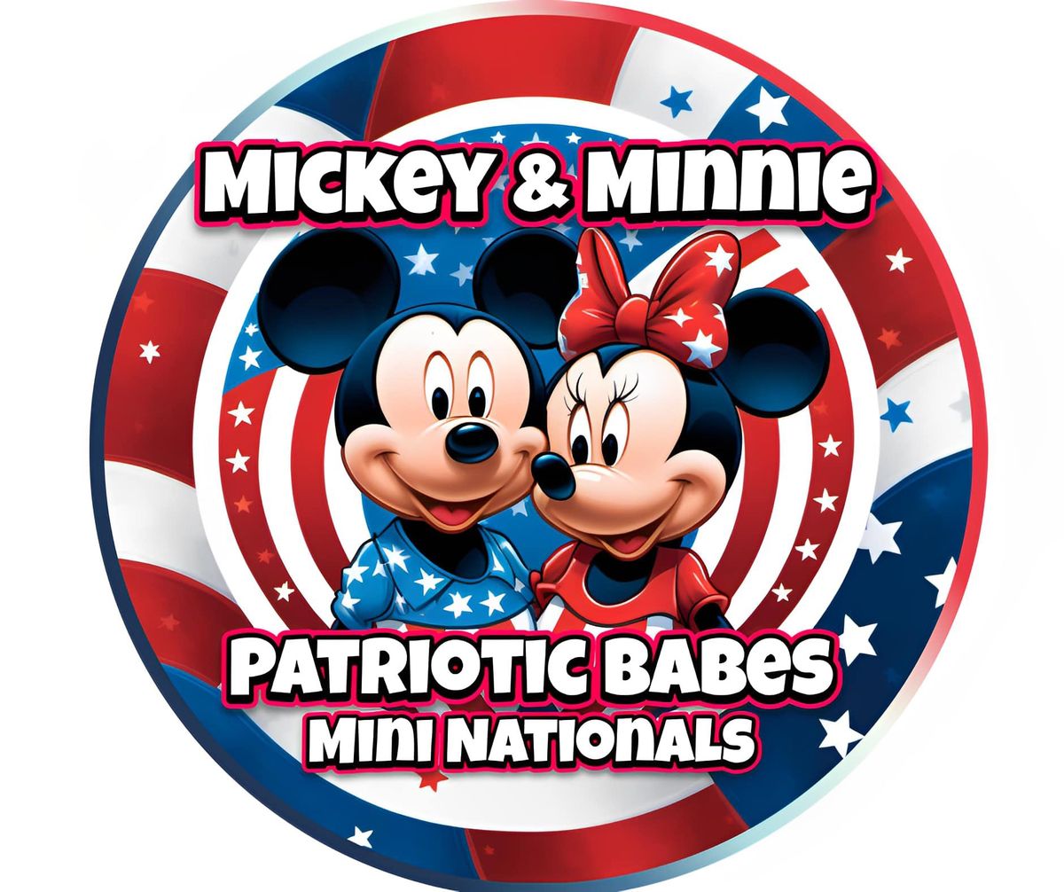 Mickey & Minnies Patriotic Babes Mini National Beauty Pageant\ud83c\udfd6\ufe0f\ud83c\udf86 