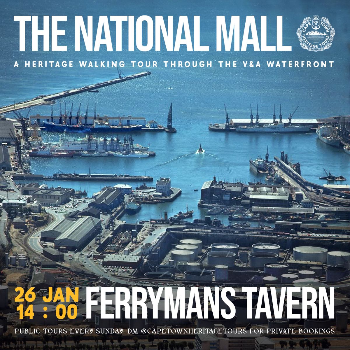 The National Mall - A Heritage Walking Tour through the V&A Waterfront!