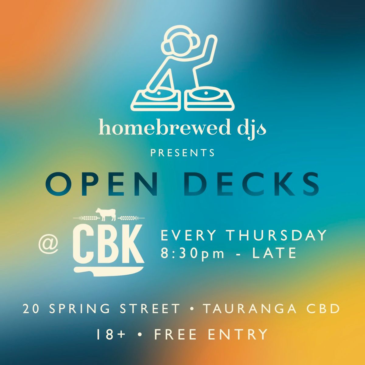 Open Decks @ CBK