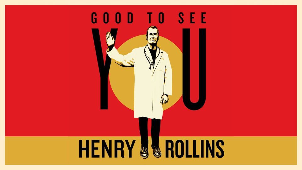 Henry Rollins at Thebarton Theatre, Adelaide (All Ages)