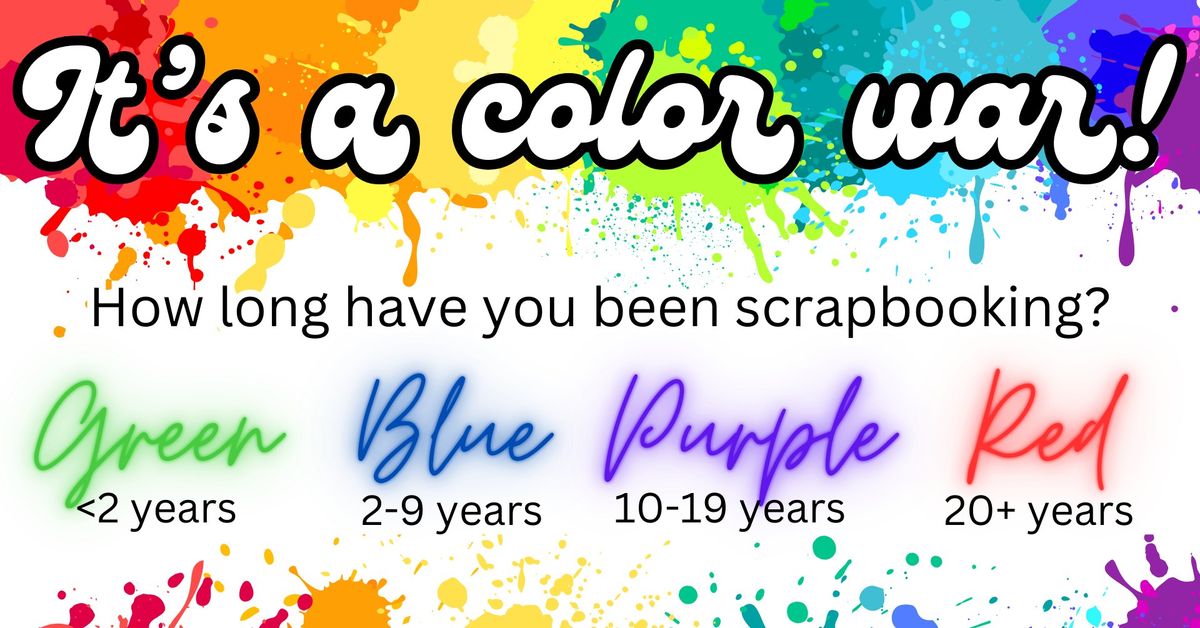 May 2025 Sanibel Retreat: Color Wars!