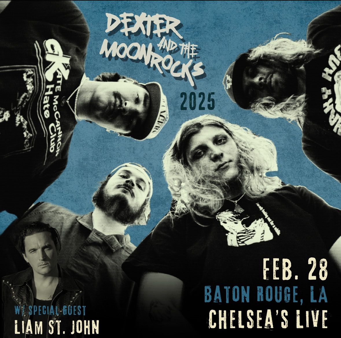 Dexter and The Moonrocks with Liam St.John at Chelsea\u2019s Live