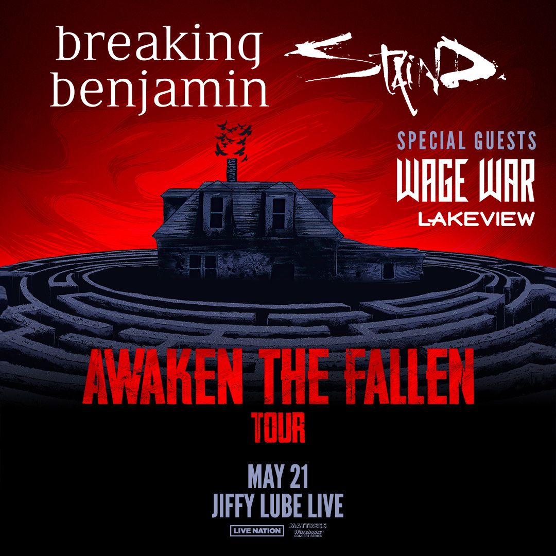 Staind and Breaking Benjamin at Jiffy Lube Live