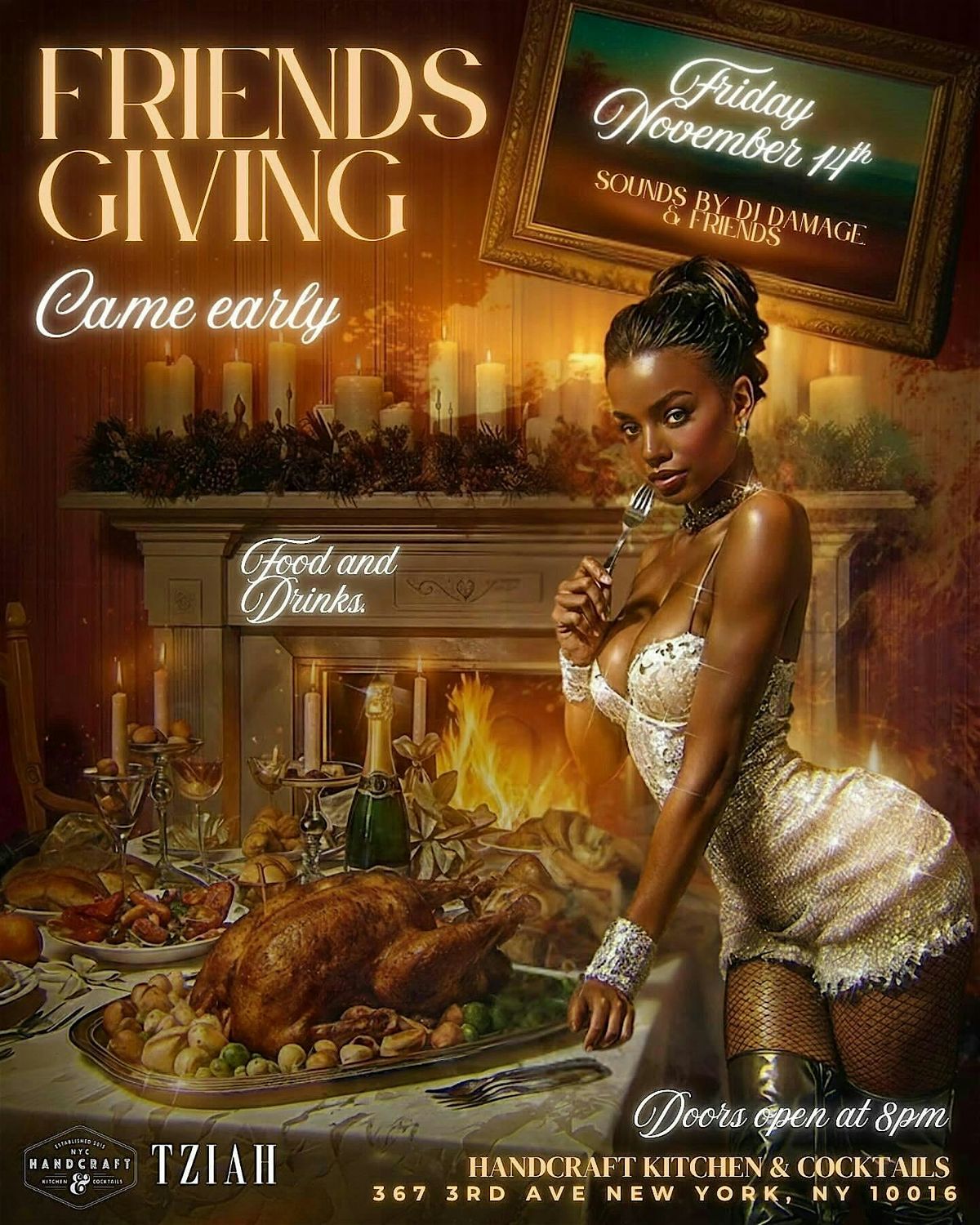 FRIENDS GIVING CAME EARLY