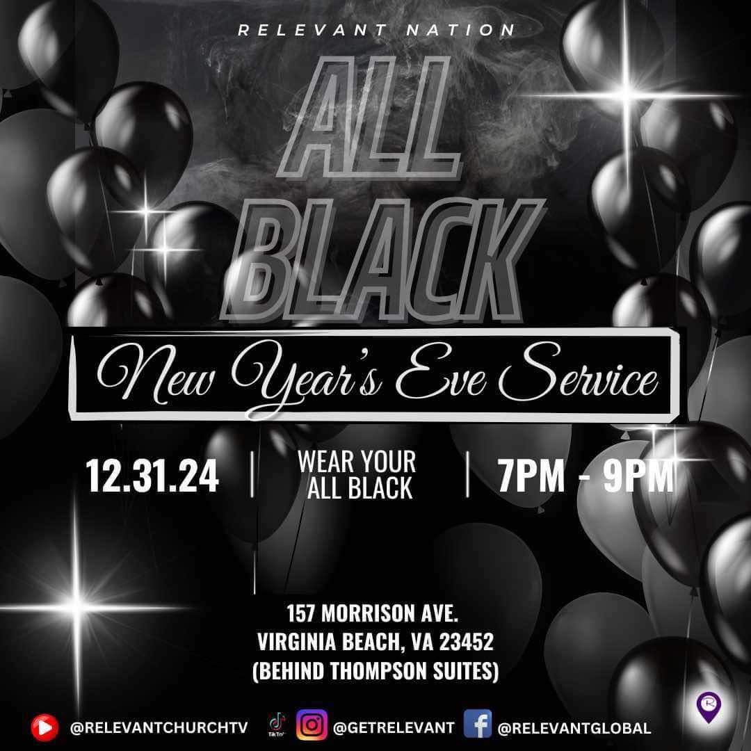 All-Black New Year\u2019s Eve Service 