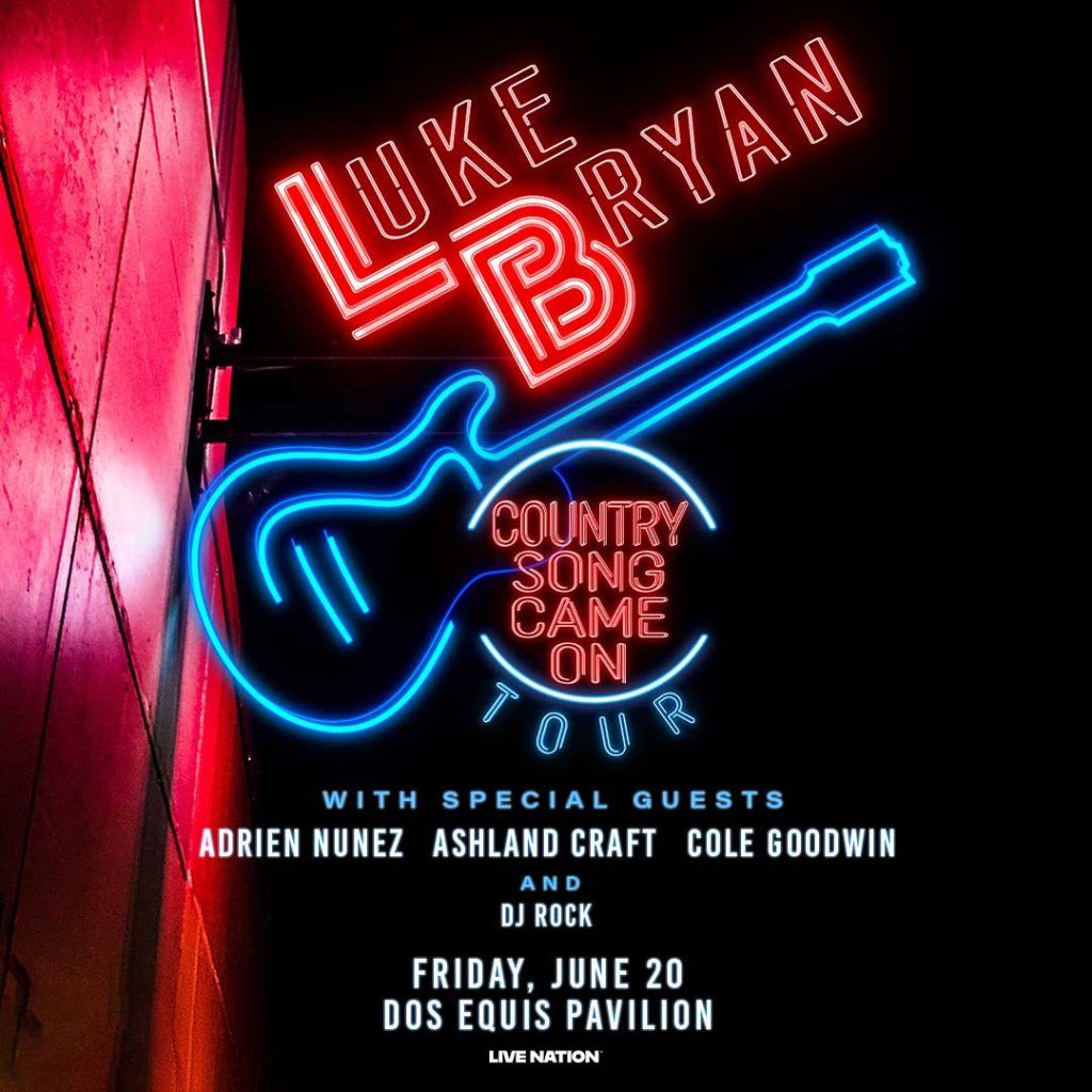 Luke Bryan Ashland Craft Cole Goodwin & Adrien Nunez