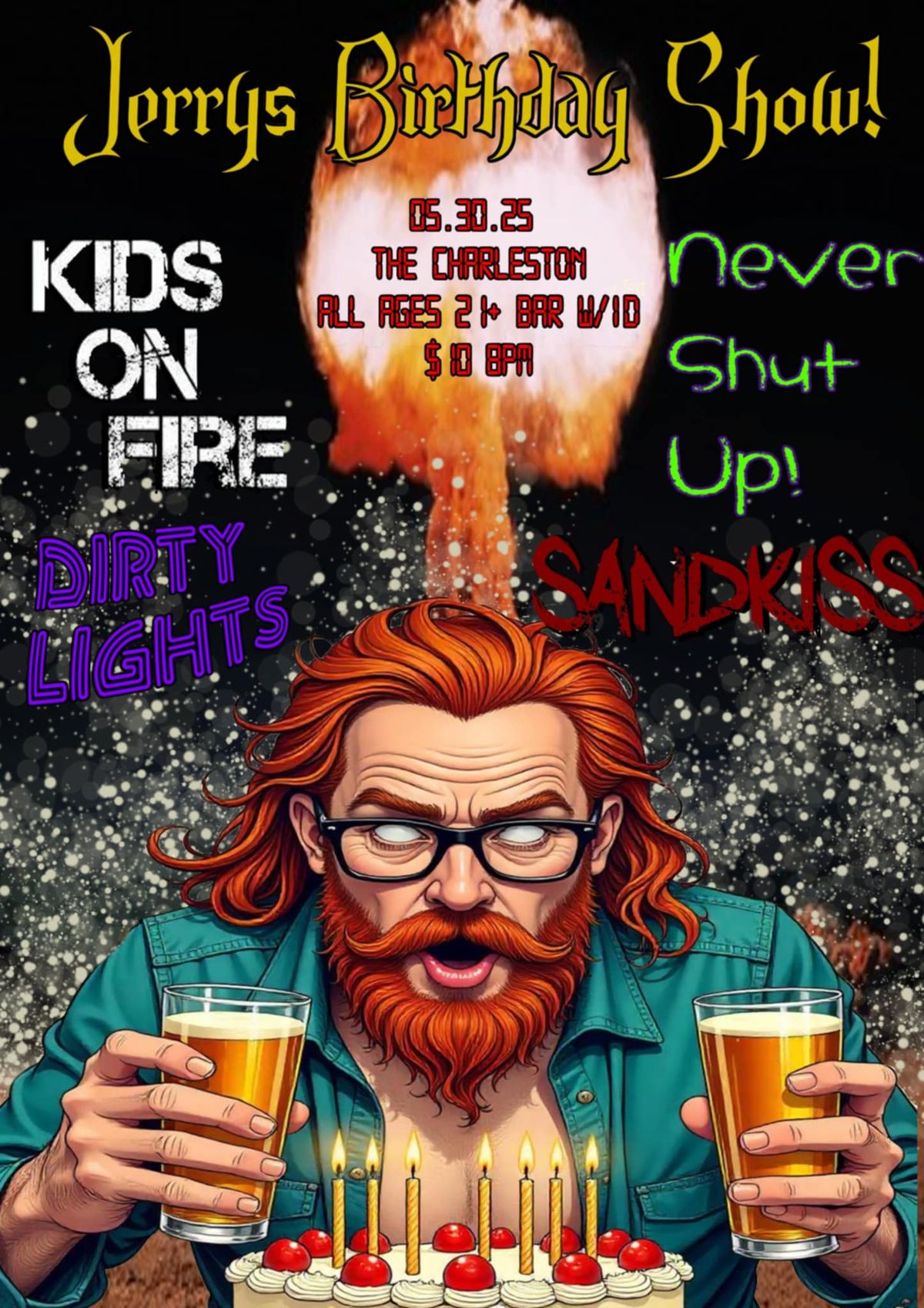 KIDS ON FIRE \/\/ NEVER SHUT UP \/\/ DIRTY LIGHTS \/\/ SANDKISS