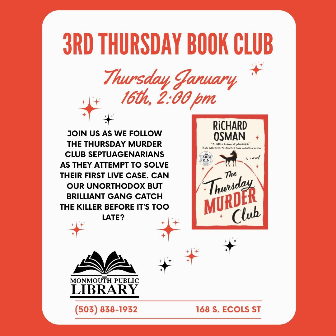 3rd Thursday Book Club