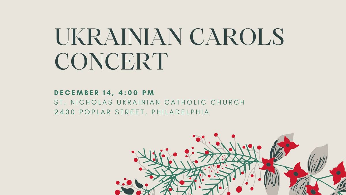 UKRAINIAN CAROLS CONCERT