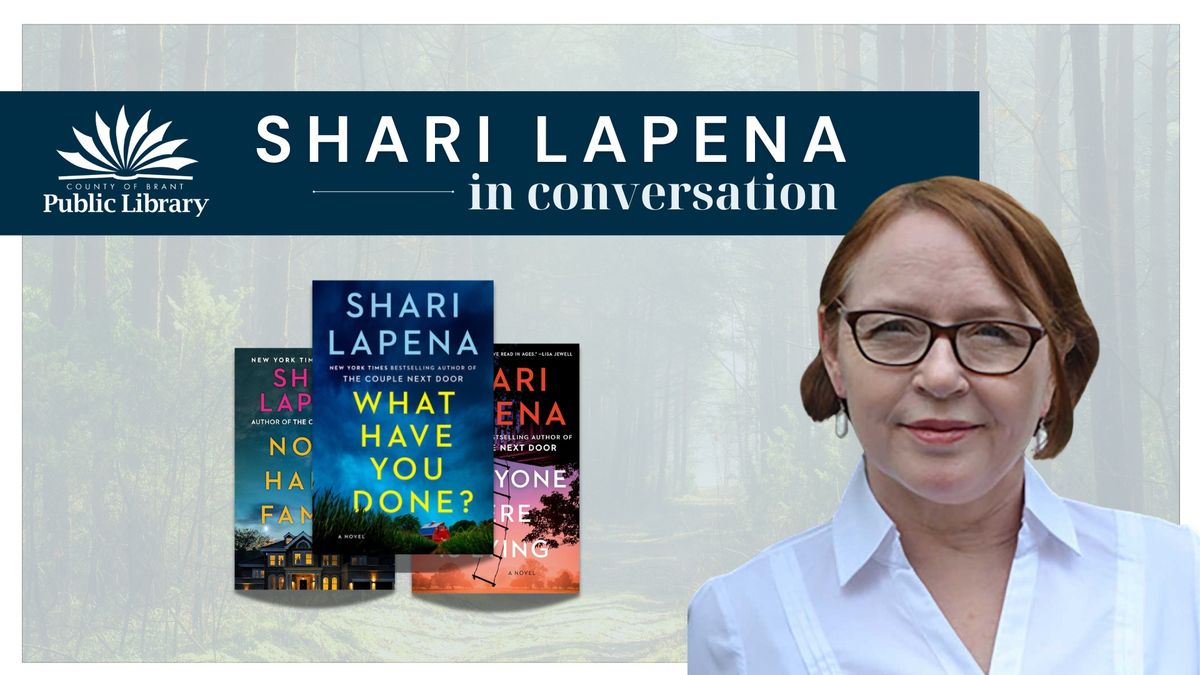 In Conversation with Shari Lapena