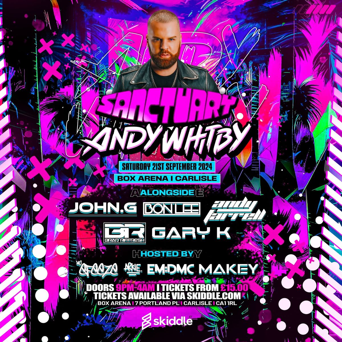 Sanctuary at BOX ARENA , Carlisle  Feat Andy Whitby  