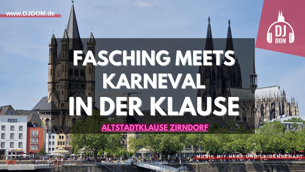 Fasching meets Karneval