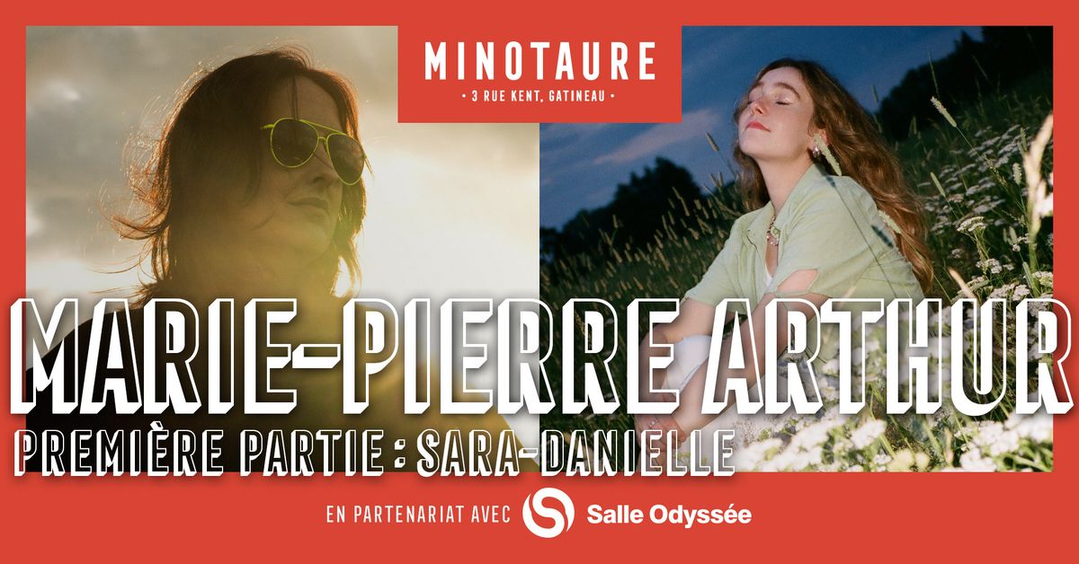 Marie-Pierre Arthur et Sara-Danielle au Minotaure