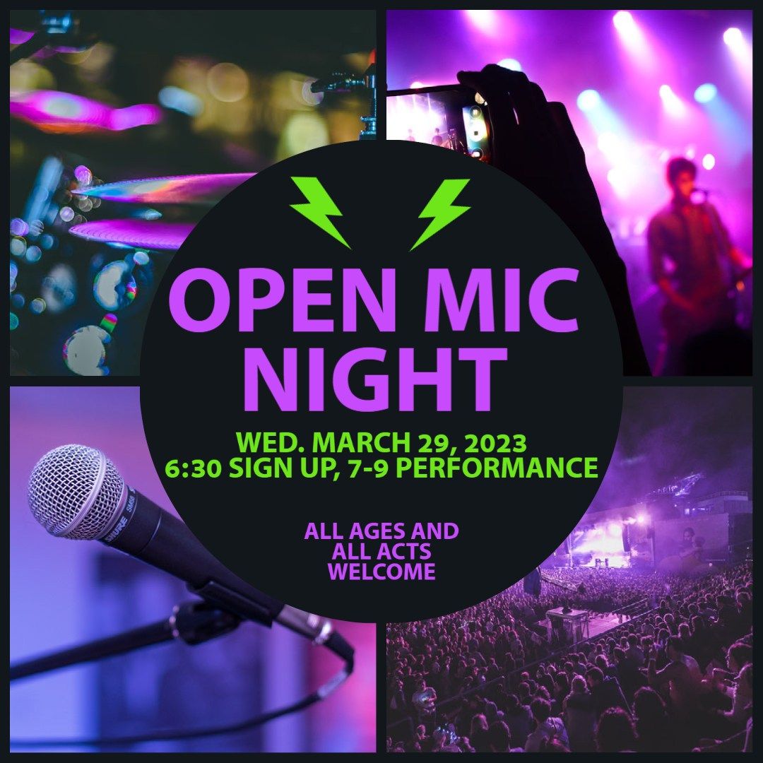 Open Mic Night at Boise Hive