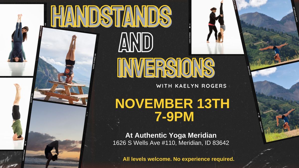 HANDSTANDS AND INVERSIONS WITH KAELYN ROGERS