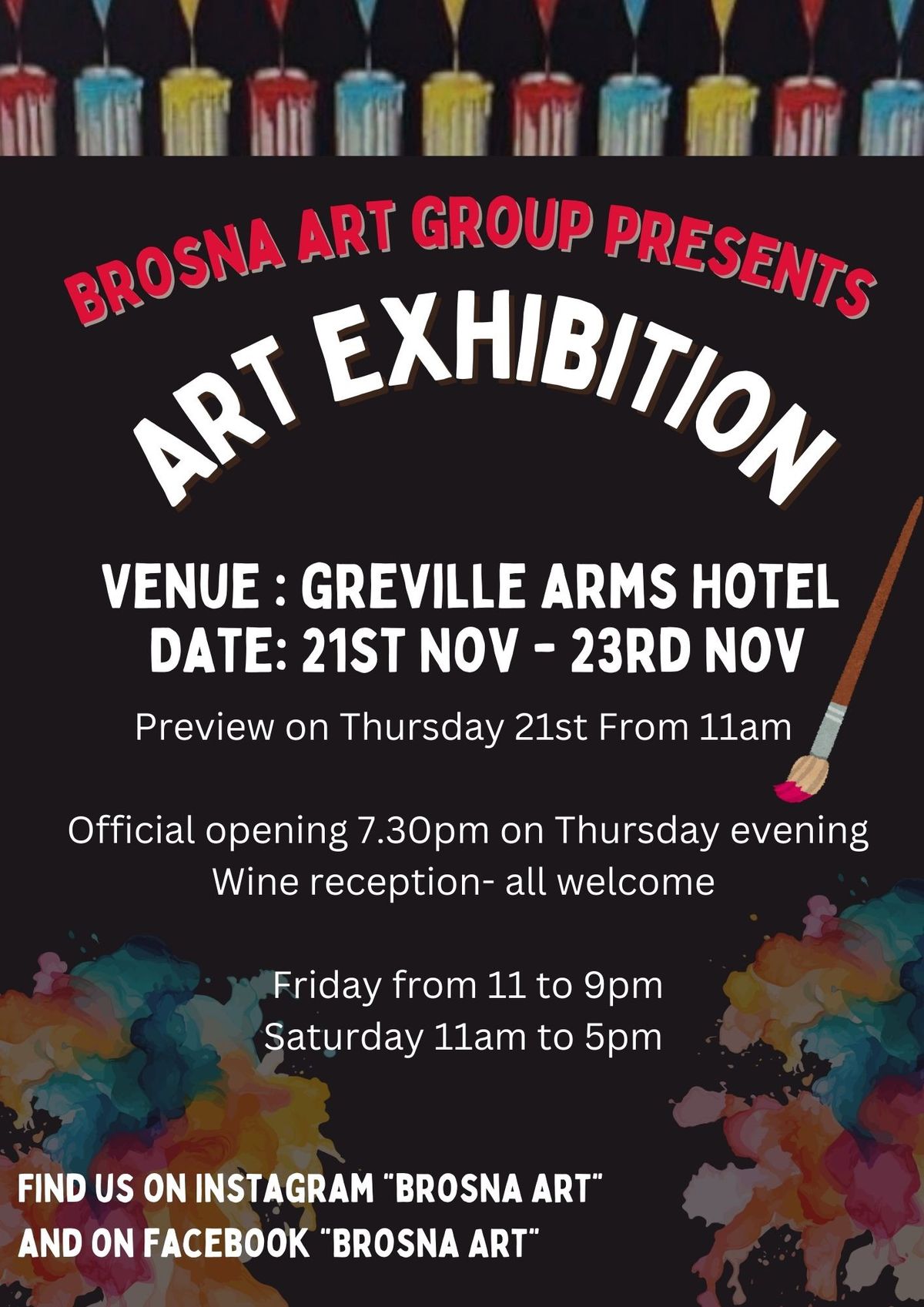 Brosna Art Group Exhibition