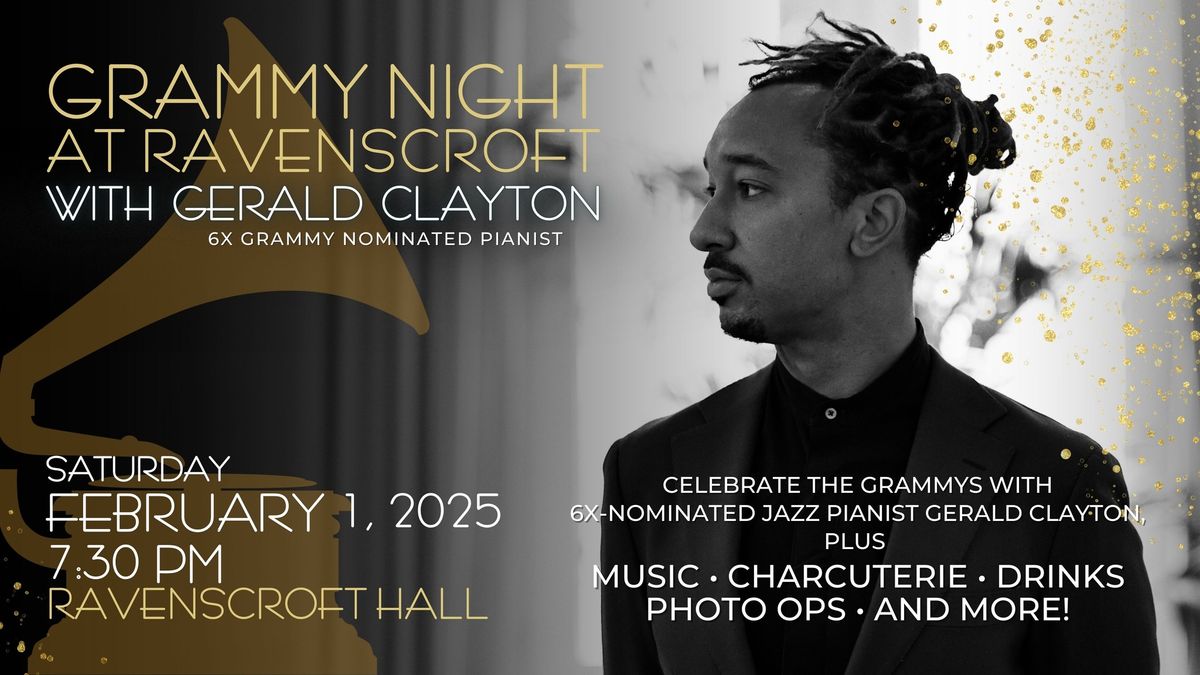 GRAMMY Night at Ravenscroft With Gerald Clayton