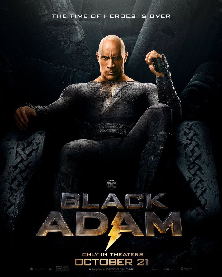 Black Adam @ Warehouse Cinemas Frederick