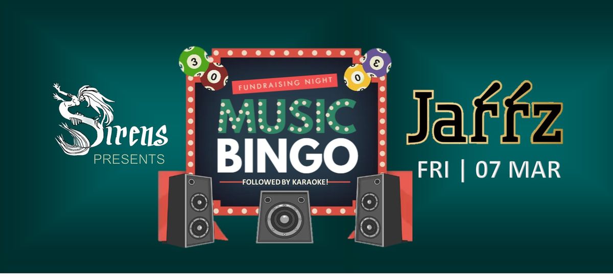 "Music Bingo" Fundraising Quiz