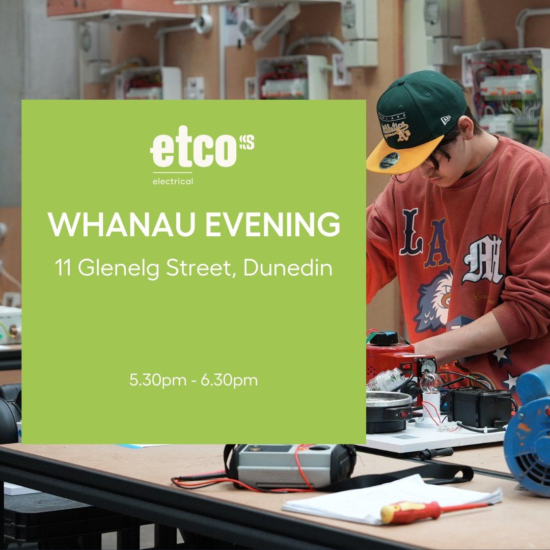 Etco Whanau Evening - Dunedin