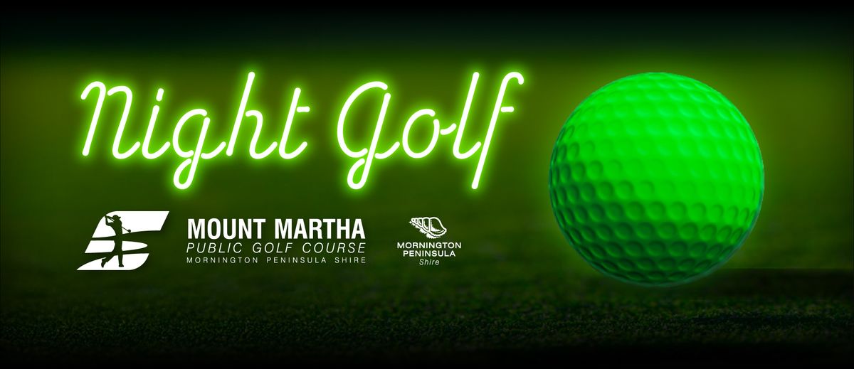 Golf? More like glowlf: your summer Friday night out is here! 