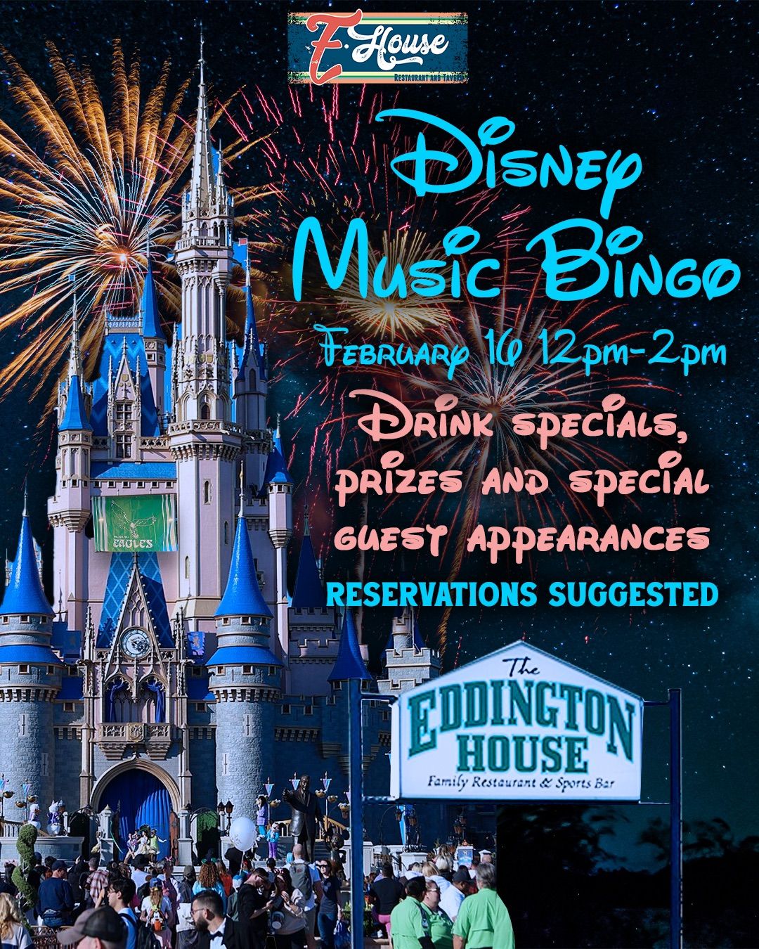 Disney Music Bingo