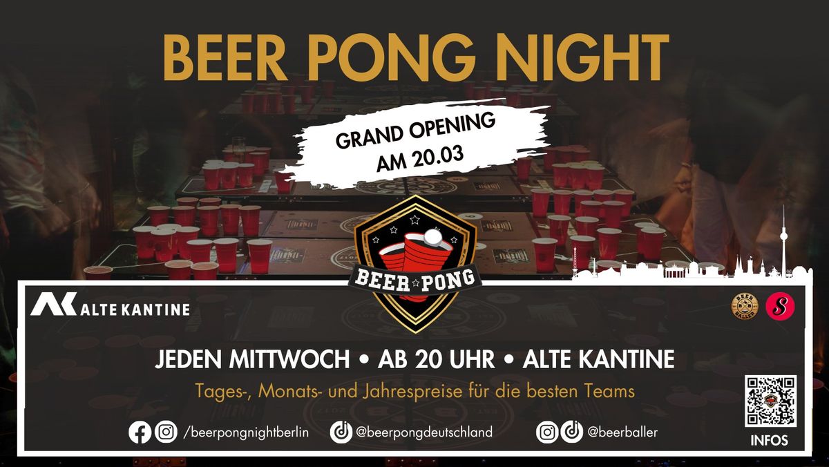 Beer Pong Night \u272a Berlin