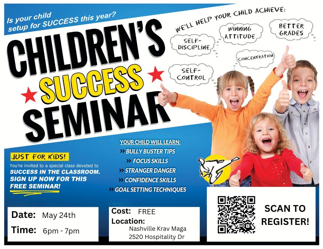 FREE Kid's Success Seminar