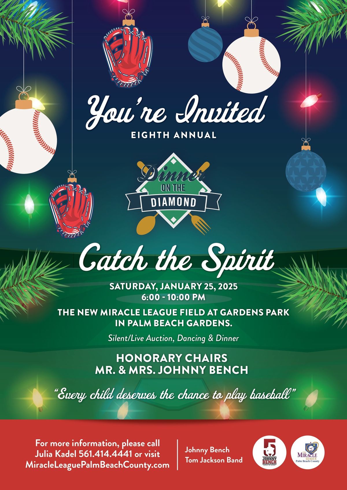 Catch the Spirit ~ Dinner on the Diamond