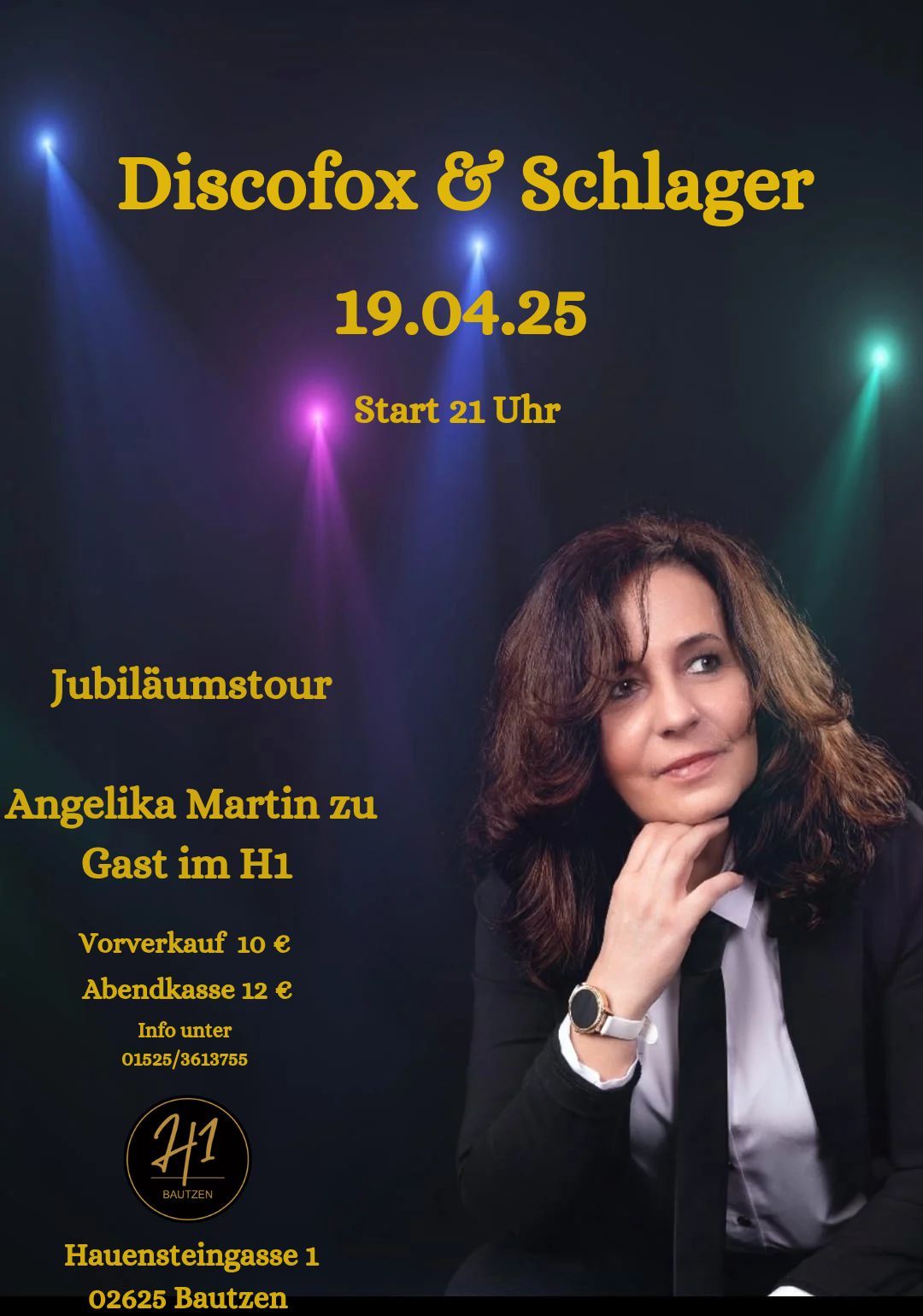 Discofox & Schlager mit Angelika Martin