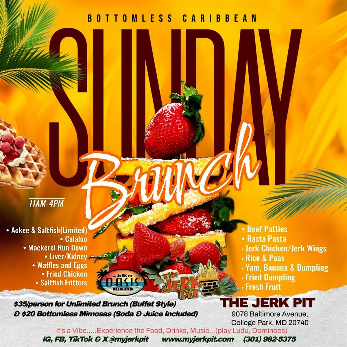 JAMAICAN ME BRUNCH UNLIMITED