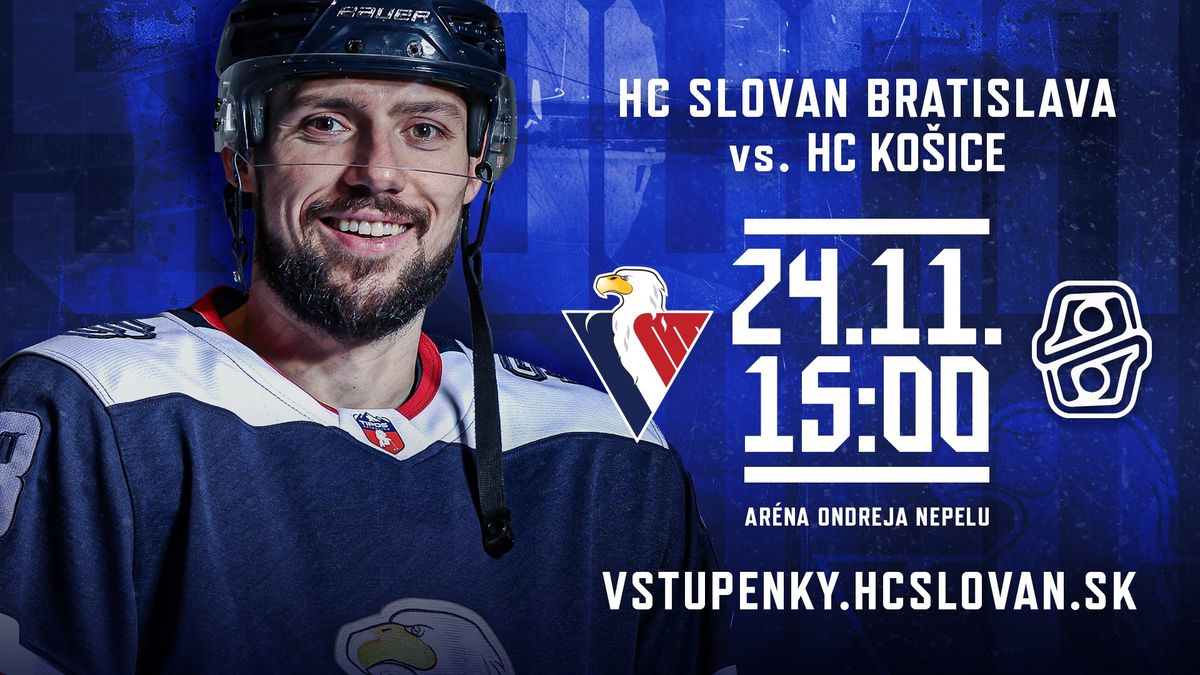 HC SLOVAN Bratislava vs HC Ko\u0161ice \/ Tipos extraliga